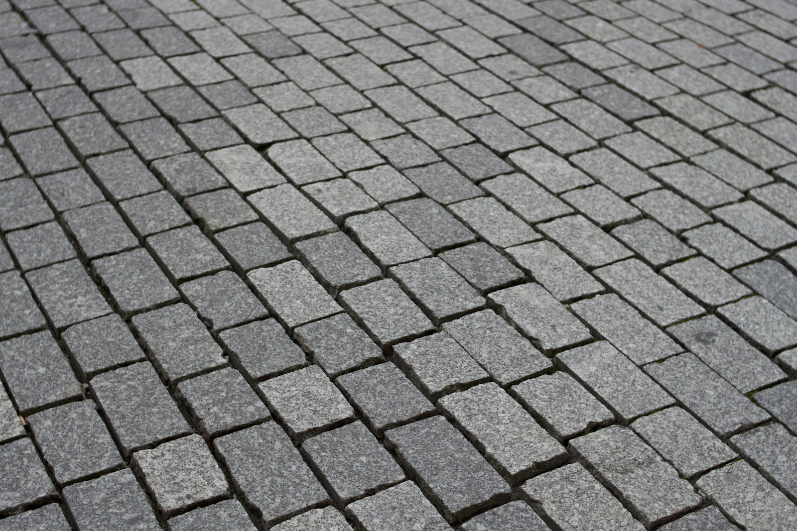 The same style of paver surface spotless after cleaning and sealing